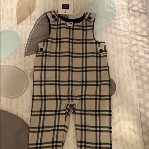 Janie and Jack Infant Plaid One Piece